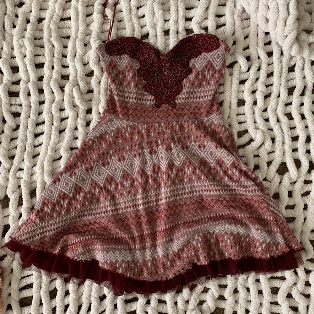 Free People Strapless Dress
